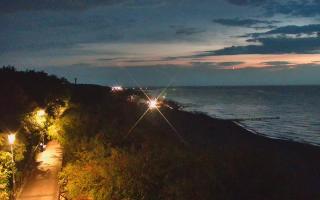 Dziwnów plaża - zachód - 17-07-2026 20:20