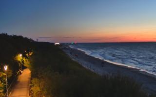 Dziwnów plaża - zachód - 21-07-2026 20:06