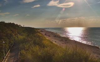 Dziwnów plaża - zachód - 25-07-2026 16:49