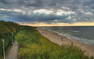 Dziwnów plaża - zachód - 28-07-2026 16:24