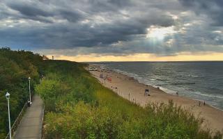 Dziwnów plaża - zachód - 28-07-2026 16:32