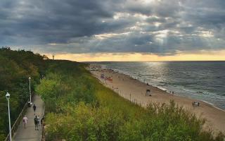 Dziwnów plaża - zachód - 28-07-2026 16:39