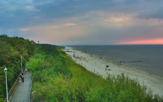 Dziwnów plaża - zachód - 05-08-2026 18:26