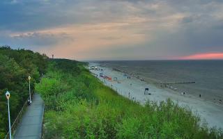 Dziwnów plaża - zachód - 05-08-2026 18:34