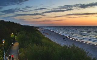 Dziwnów plaża - zachód - 06-08-2026 19:14