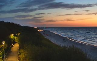 Dziwnów plaża - zachód - 06-08-2026 19:29