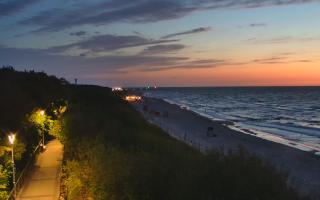 Dziwnów plaża - zachód - 06-08-2026 19:36