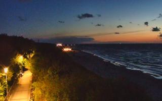 Dziwnów plaża - zachód - 07-08-2026 19:54