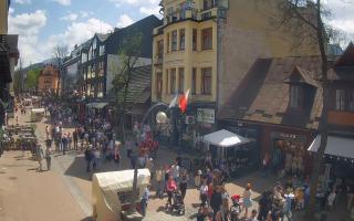Zakopane - widok na Krupówki śro - 03-05-2025 11:22