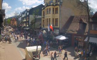 Zakopane - widok na Krupówki śro - 03-05-2025 11:26