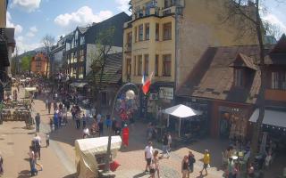 Zakopane - widok na Krupówki śro - 03-05-2025 11:32