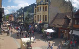 Zakopane - widok na Krupówki śro - 03-05-2025 11:54