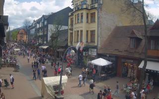 Zakopane - widok na Krupówki śro - 03-05-2025 12:19
