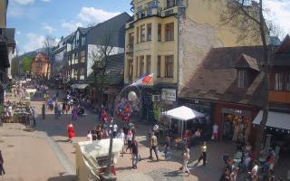 Zakopane - widok na Krupówki śro - 03-05-2025 12:52
