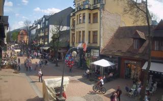 Zakopane - widok na Krupówki śro - 03-05-2025 12:54
