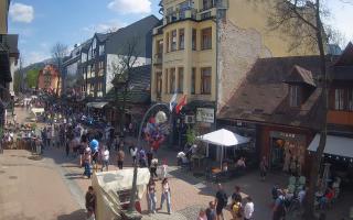Zakopane - widok na Krupówki śro - 03-05-2025 12:58