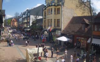 Zakopane - widok na Krupówki śro - 03-05-2025 13:16
