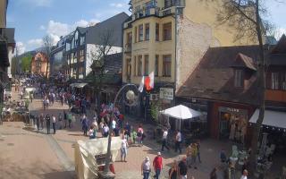 Zakopane - widok na Krupówki śro - 03-05-2025 13:22