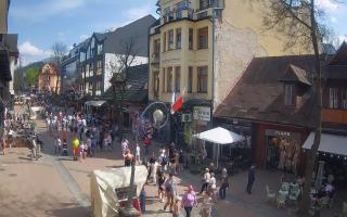 Zakopane - widok na Krupówki śro - 03-05-2025 13:26