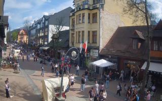 Zakopane - widok na Krupówki śro - 03-05-2025 13:59