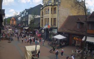 Zakopane - widok na Krupówki śro - 03-05-2025 14:19