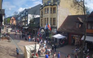 Zakopane - widok na Krupówki śro - 03-05-2025 14:03