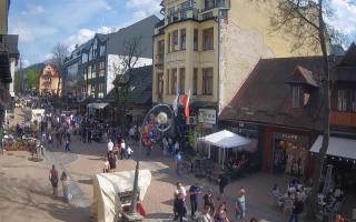 Zakopane - widok na Krupówki śro - 03-05-2025 14:05