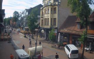 Zakopane - widok na Krupówki śro - 08-07-2025 06:45