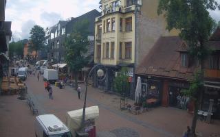 Zakopane - widok na Krupówki śro - 08-07-2025 07:22