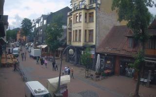 Zakopane - widok na Krupówki śro - 08-07-2025 07:24