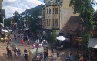 Zakopane - widok na Krupówki śro - 02-08-2025 13:29