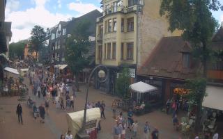 Zakopane - widok na Krupówki śro - 02-08-2025 13:53