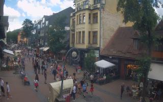 Zakopane - widok na Krupówki śro - 02-08-2025 14:03