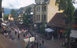 Zakopane - widok na Krupówki śro - 02-08-2025 15:51