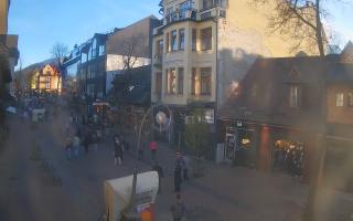 Zakopane - widok na Krupówki śro - 01-11-2025 14:22