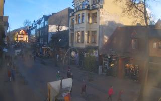 Zakopane - widok na Krupówki śro - 01-11-2025 14:26