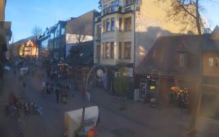 Zakopane - widok na Krupówki śro - 01-11-2025 14:30