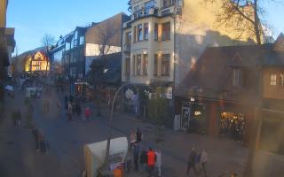 Zakopane - widok na Krupówki śro - 01-11-2025 14:40