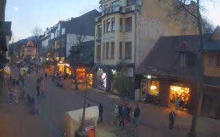 Zakopane - widok na Krupówki śro - 01-11-2025 15:25