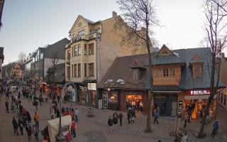 Zakopane - widok na Krupówki śro - 13-12-2025 14:04