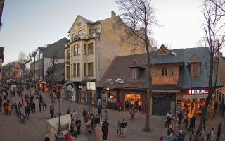 Zakopane - widok na Krupówki śro - 13-12-2025 14:11