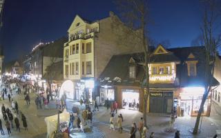 Zakopane - widok na Krupówki śro - 13-12-2025 15:36