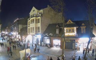 Zakopane - widok na Krupówki śro - 13-12-2025 15:43