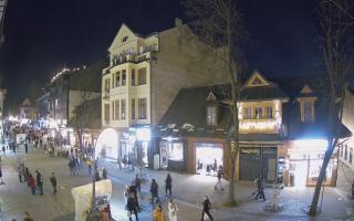 Zakopane - widok na Krupówki śro - 13-12-2025 15:50