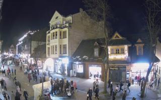 Zakopane - widok na Krupówki śro - 13-12-2025 16:04