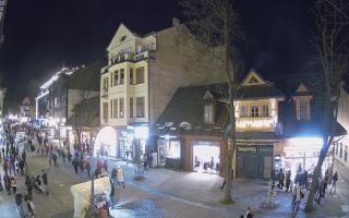 Zakopane - widok na Krupówki śro - 13-12-2025 16:18