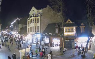 Zakopane - widok na Krupówki śro - 13-12-2025 16:25
