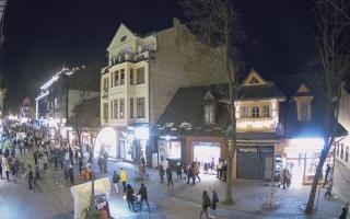 Zakopane - widok na Krupówki śro - 13-12-2025 16:39