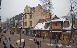 Zakopane - widok na Krupówki śro - 30-01-2026 10:11