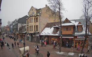 Zakopane - widok na Krupówki śro - 30-01-2026 10:53